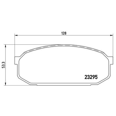 Fren Disk Balata Ön Mazda 323 C/F/S Sedan (BA)(04.1994->)  MAGNETI MARELLI 363700449022