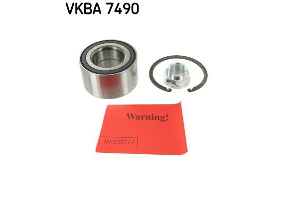 Teker Rulmanı Ön Sağ veya Sol Honda Jazz (GK)(08.2015->02.2021)  SKF VKBA 7490