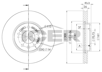Fren Disk Ayna Ön Sağ ve Sol OPEL ORJINAL 95527031  569076 13502052 13503988 13502051 13517846 13521004 569070 569082 1350 2052 13502057 1350 2057 1350 3988 13 502 051 13 502 052 13 503 988 5 690 70 5 690 76 5 690 82