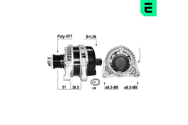 Alternatör  Honda CR-V (RW)(10.2018->)  ERA 209716A