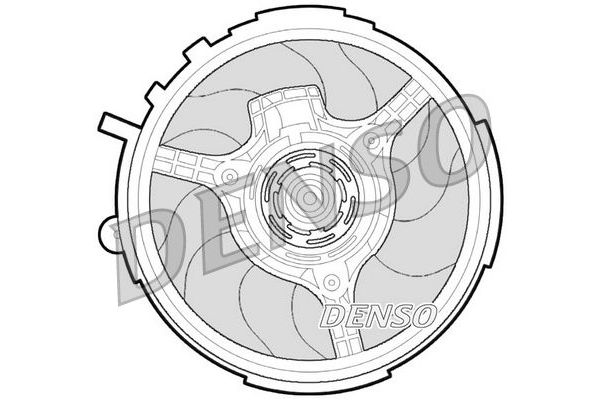 Radyatör Fan ve Motoru  DENSO DER09061