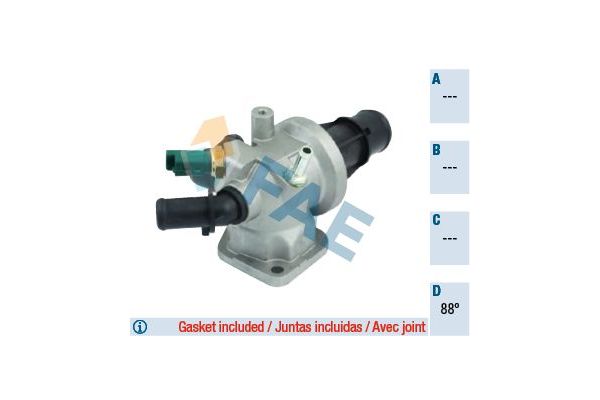 Termostat Gövdesi  AKD OP143108