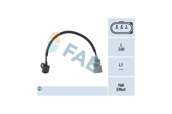 Eksantrik Devir Sensörü  Mitsubishi Lancer Sportback/ 5 Kapı (CX0)(10.2008->)  FAE 79341