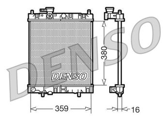 Su Radyatörü  DENSO DRM46001  DRM46001 214101F520 2141041B00 214106F600 2141072B00 2141097B00 2141098B00