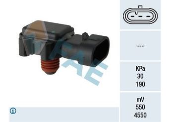 MAP Sensörü  OPEL ORJINAL 97180655  97180655 16235939 98131026 1247049 6238166 AS371 AS-371