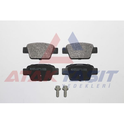 Fren Disk Balata Arka Abarth Stilo (192)(2001->)  AP 05P780