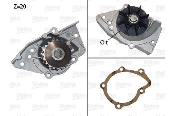 Devirdaim Su Pompası  Citroen Jumpy (10.1995->)  VALEO 506574