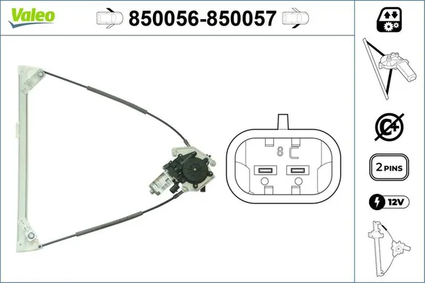 Cam Krikosu Ön Sol VALEO 850056