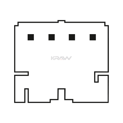 Cam Açma Düğmesi Ön Sağ MCAR AN-1511