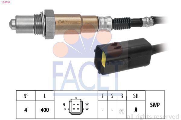 Oksijen (Lambda) Sensörü  Chevrolet Spark (2009->)  OPEL ORJINAL 96423429