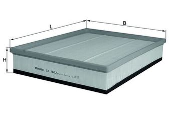 Hava Filtresi  MAHLE LX 1602  835630 5834071 55183307 5834070 9177267 93172461 835631 0835631