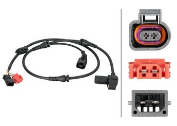 Abs Sensörü Ön Sağ veya Sol HELLA 6PU 012 806-841  4B0927803B 4B0 927 803 B