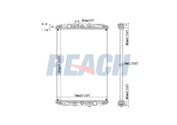 Su Radyatörü  RADISEN RR 61417  1326966 1617340 1617341 1364465 1326966R 1364465R 1617340R 1617341R 1858772 1858772R 1858774 1858774R