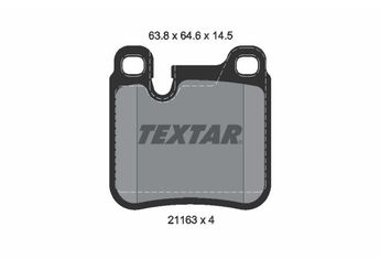 Fren Disk Balata Arka TEXTAR 2116301  2116301 96409435251 96435294002 96435294900 96435294901 96435294902 96435294903