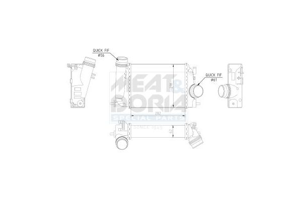 Turbo Radyatörü  ORİS 256-4835