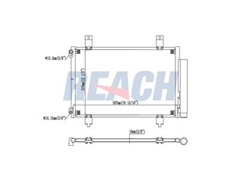 Klima Radyatörü  FEBI BILSTEIN 1004176  9531062J00 95310-62J00 9531063J00 95310-63J00