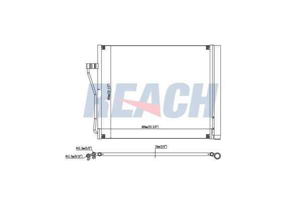 Klima Radyatörü  BMW 7 Serisi (F01/F02/F04)(01.2009->)  MAHLE AC 568 000S