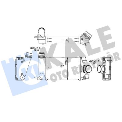 Turbo Radyatörü  GUA 52133