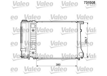 Su Radyatörü  VALEO 731508  17111712977 17 11 1 712 977 17111719301 17 11 1 719 301 1712977 1 712 977 1719301 1 719 301