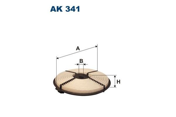 Hava Filtresi  Toyota Carina II (T17)(1988->)  FILTRON AK 341