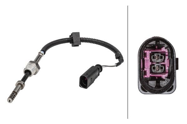 Egzoz Sıcaklık Sensörü  Audi A6 Allroad Quattro (4GH)(01.2012->)  HELLA 6PT 358 181-311