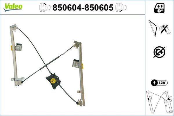 Cam Krikosu Ön Sol VALEO 850604