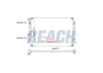Su Radyatörü  MANDO HC2530043820  2Q0121253M