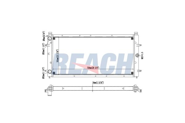 Su Radyatörü  BEHR CR 398 000S