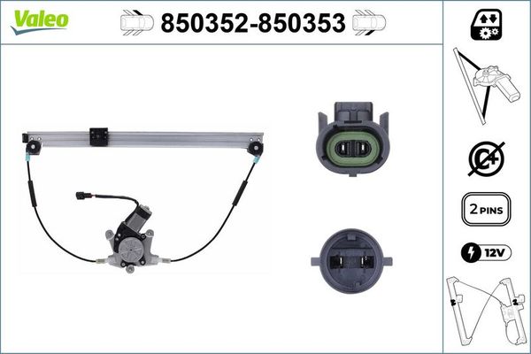 Cam Krikosu Ön Sol VALEO 850352
