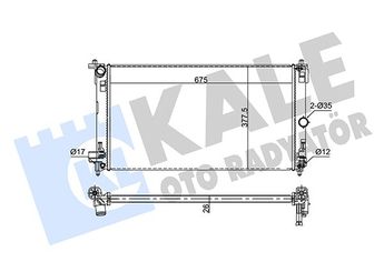Su Radyatörü  RADISEN RR 621283  164000Y170 16400F3010