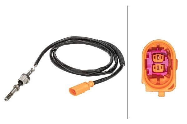 Egzoz Sıcaklık Sensörü  Volkswagen Amarok (2HA/2HB/S1B)(03.2010->2016)  HELLA 6PT 358 181-021