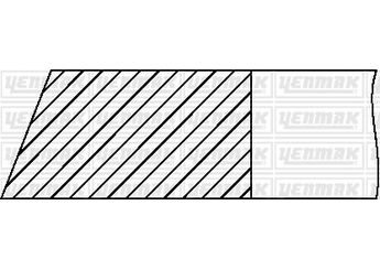 Segman (86.25MM)  YENMAK 91-09113-025  