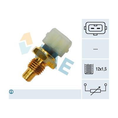 Hararet Müşürü  Renault R 19 (B/C/L53)(05.1992->)  SUPSAN SW0038-01
