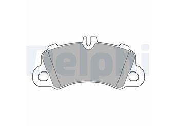 Fren Disk Balata Ön DELPHI LP3639  95B698151AA 9Y0698151 9Y0698151T 95B698151AQ 9Y0698151A 9Y0698151AN 9Y0698151AR 9Y0698151R