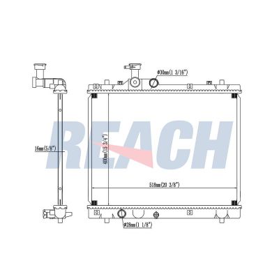 Su Radyatörü  VEKA 16-4419