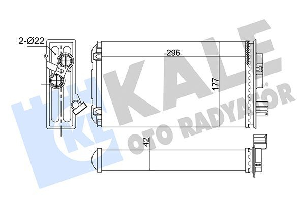 Kalorifer Radyatörü  KALE 358680