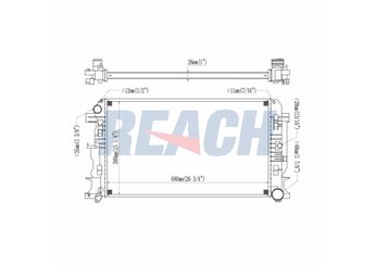 Su Radyatörü  ORİS 2303-4811  2E0121253A 2E0121253 2E0121253B 9065000002 9065000102 9065000202 A9065000002 A9065000102 A9065000202