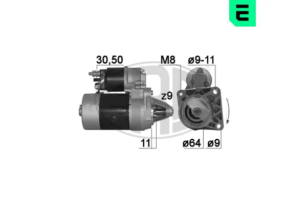 Marş Dinamosu  Lancia Y (11.1995->)  ERA 220182A