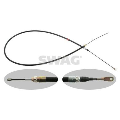 El Fren Teli Ön Sağ veya Sol Mercedes E -Serisi S.Wagon (BM 124)(10.1992->)  SWAG 10 90 1667