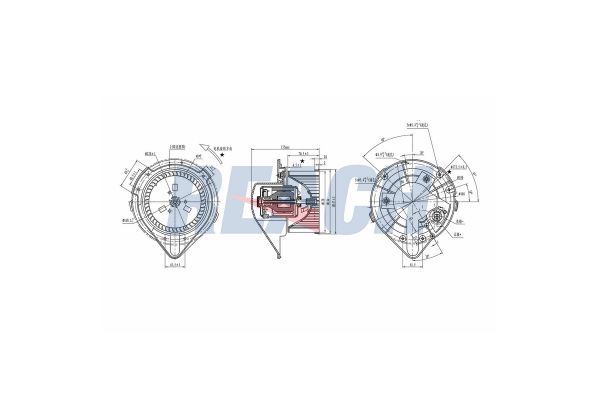 Kalorifer Motoru  VEKA 59-4403