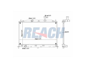 Su Radyatörü  VEKA 16-4009B  253101E000 253101E001