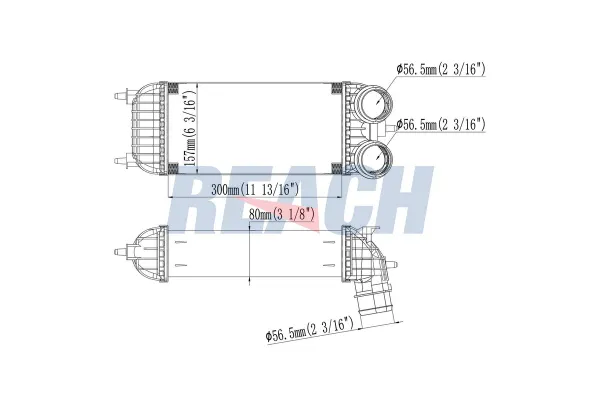 Turbo Radyatörü  VEKA 42-3315