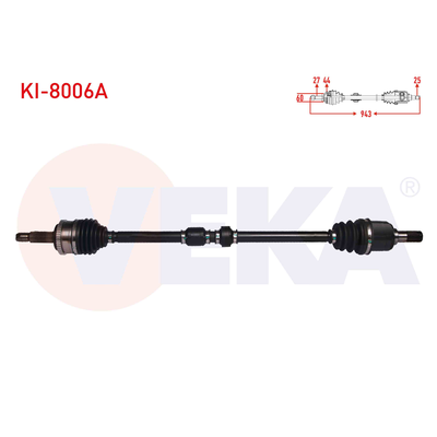 Aks Komple Ön Sağ Kia Ceed (ED)(2006->)  VEKA KI-8006A