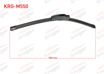 Silecek Süpürgesi Ön Muz Tip 550 mm - 22 inç KRUGER M550  