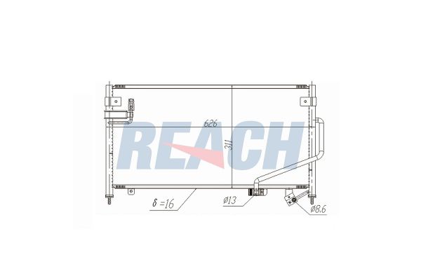Klima Radyatörü  MGA 82199