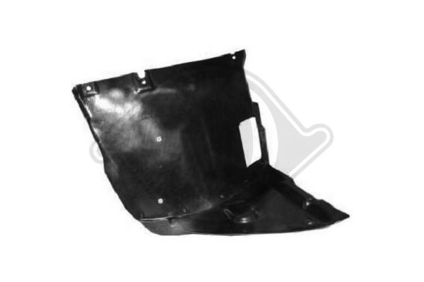 Çamurluk Davlumbazı Ön Sol BMW 3 Serisi Sedan (E46)(1998->)  EUROBUMP BMW1546002