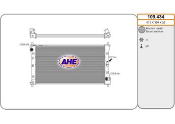 Su Radyatörü  MAHER 10470  1770079J80 71750368