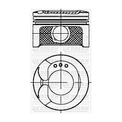 Piston (79.00MM-0.50)  YENMAK 31-03982-050-TPR