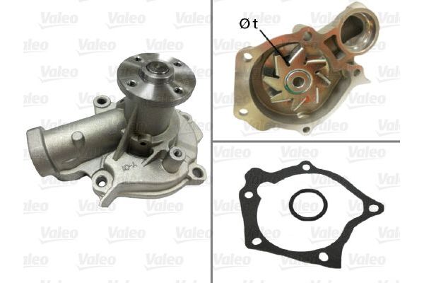 Devirdaim Su Pompası  Kia Magentis (MS)(2001->)  VALEO 506816