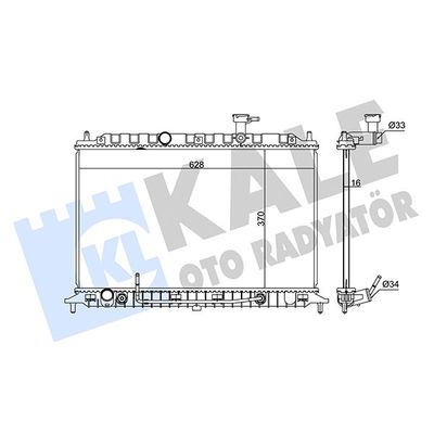 Su Radyatörü  KALE 348360
